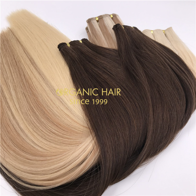 Hot sale human hand tied wefts and good reviews X234